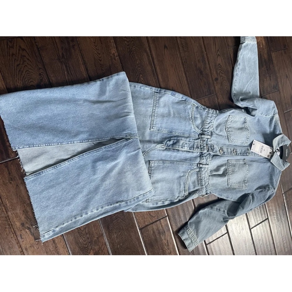 Zara Z1975 DENIM DRESS - Picture 9 of 9